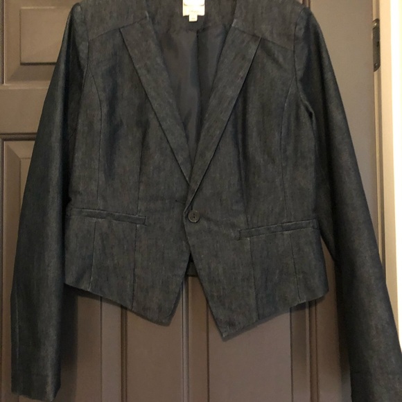 Halogen Denim Blazer - Picture 2 of 4